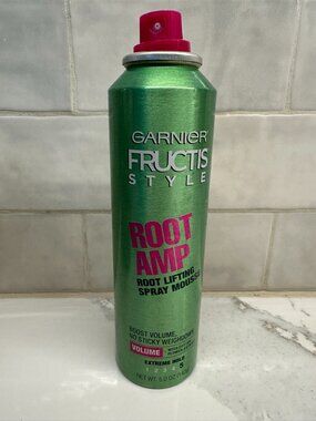 NEW! Garnier Fructis Style Root Amp Root Lifting Spray Mousse 5 Oz